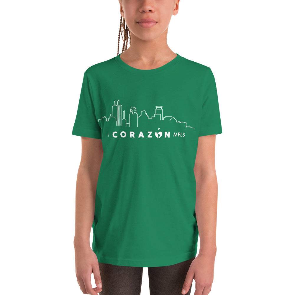 I Corazon MPLS Youth Tee - Corazón Clothing