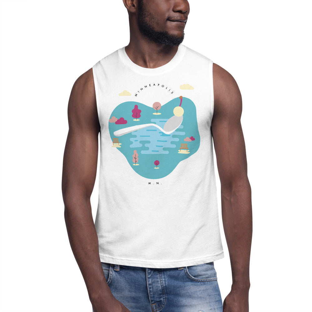 Cherry Bomb Muscle Shirt - Corazón Clothing