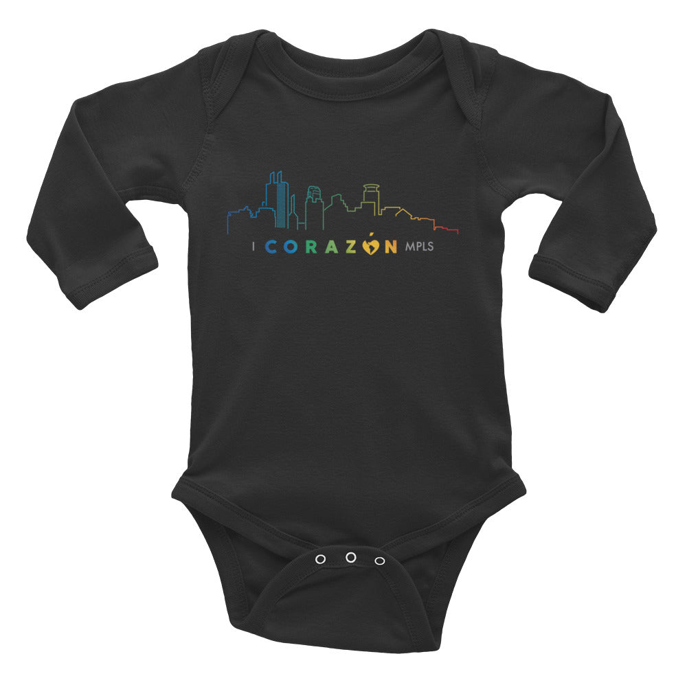 I Corazon MPLS Infant Long Sleeve Bodysuit - Corazón Clothing